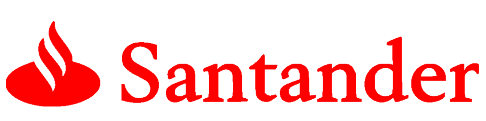 Logotyp för Santander.
